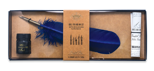 Manuscript Heritage Quill Pen And Ink Set