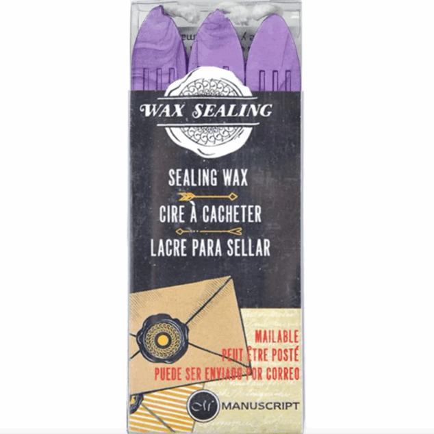 Manuscript Sealing Wax With Wick Pack Of 3