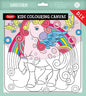 Jasart 10 X 10" Unicorn Colouring Canvas Set