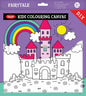 Jasart 10 X 10" Castle Colouring Canvas Set