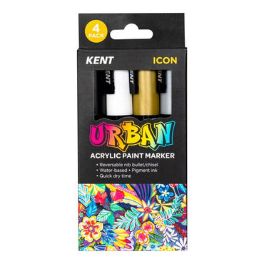 Kent Urban Acrylic Paint Marker - Icon Sets