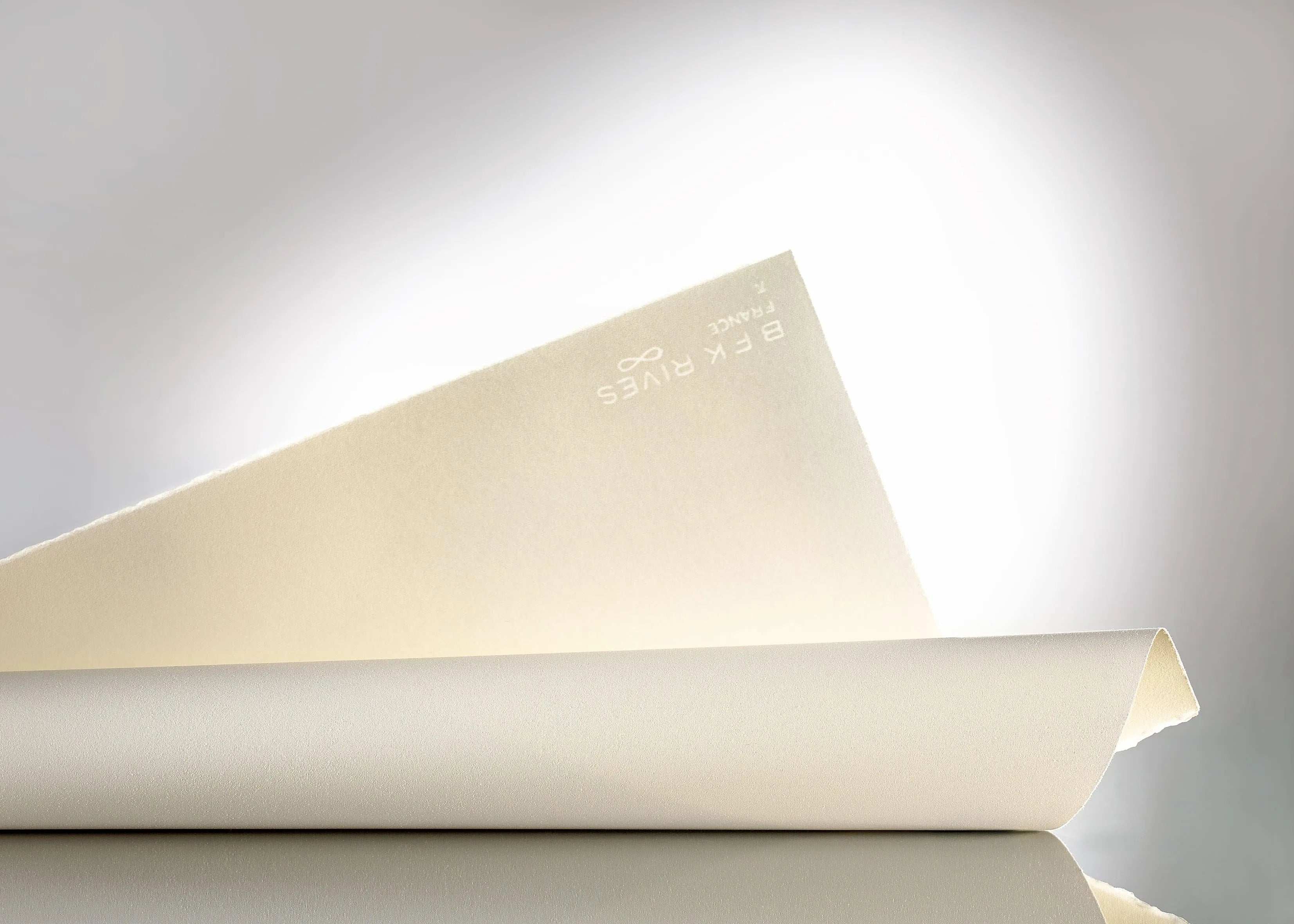 Arches Velin BFK Rives 300gsm 120x80CM White Cold Pressed Pack of 50 Sheets