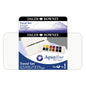 Daler Rowney Aquafine 12 Half Pan Paint Travel Set