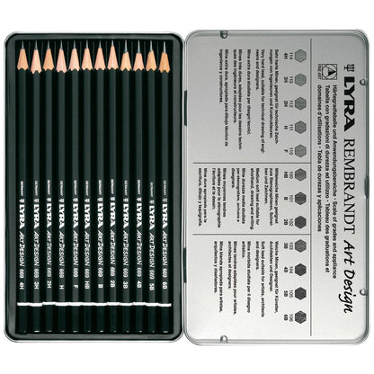 Lyra Rembrandt Art Design Pencils Set of 12