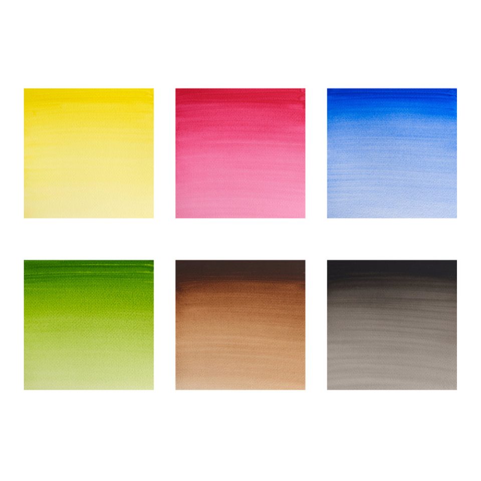 Winsor & Newton 8ml Cotman Watercolour Paints Set of 6