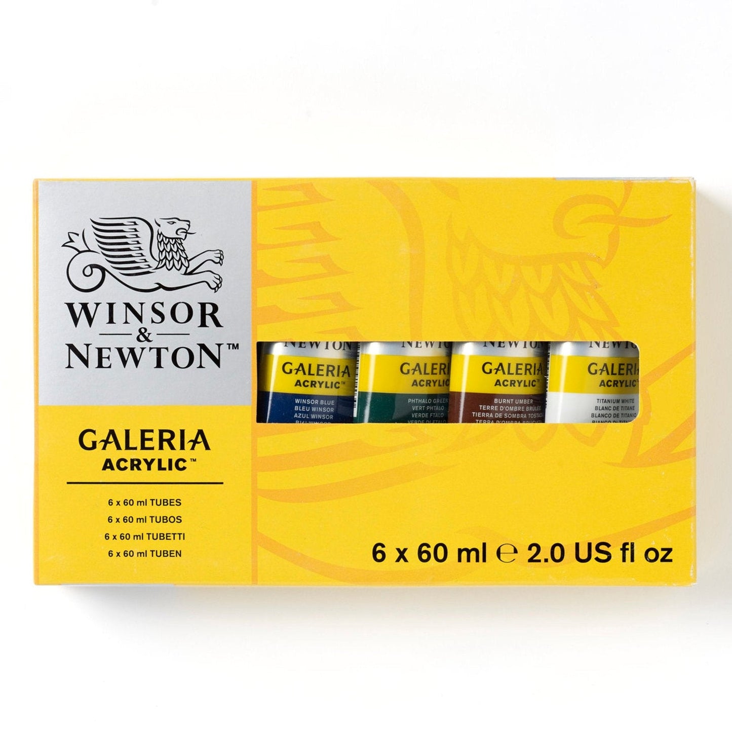 Winsor & Newton Galeria 60ml Acrylic Paints Set of 6