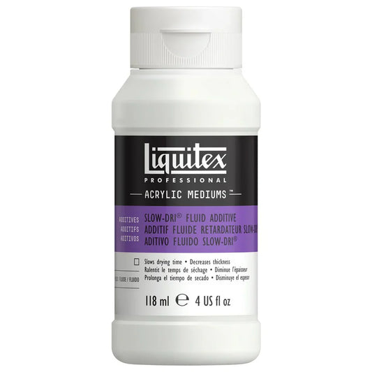 Liquitex 118ml Slow-Dri Fluid Retarder Acrylic Medium