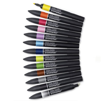 Winsor & Newton Promarker Set #1 Set Of 12