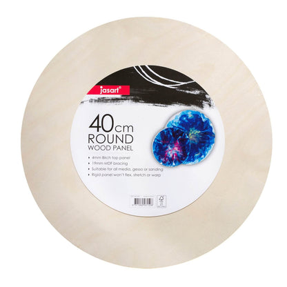 Jasart Round Wood Panels