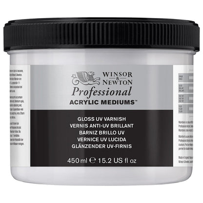 Winsor & Newton Professional UV Varnish Gloss Acrylic Mediums