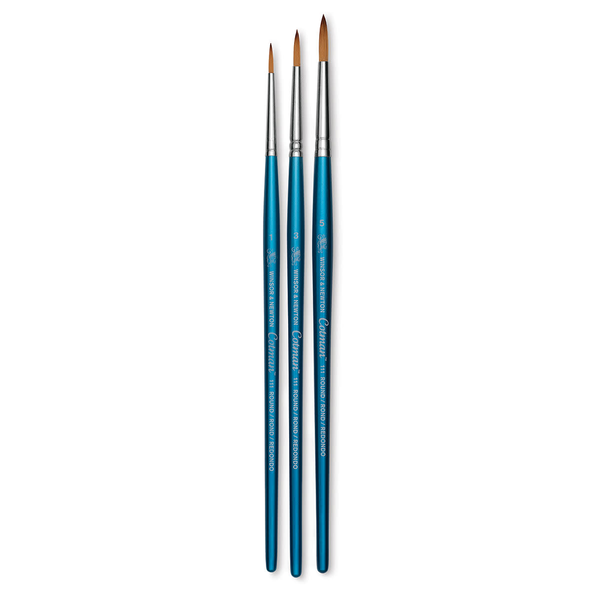 Winsor & Newton Cotman Short Handle V1 Brushes Set Of 3