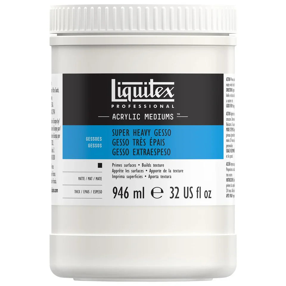 Liquitex 946ml Super Heavy Gesso Acrylic Medium