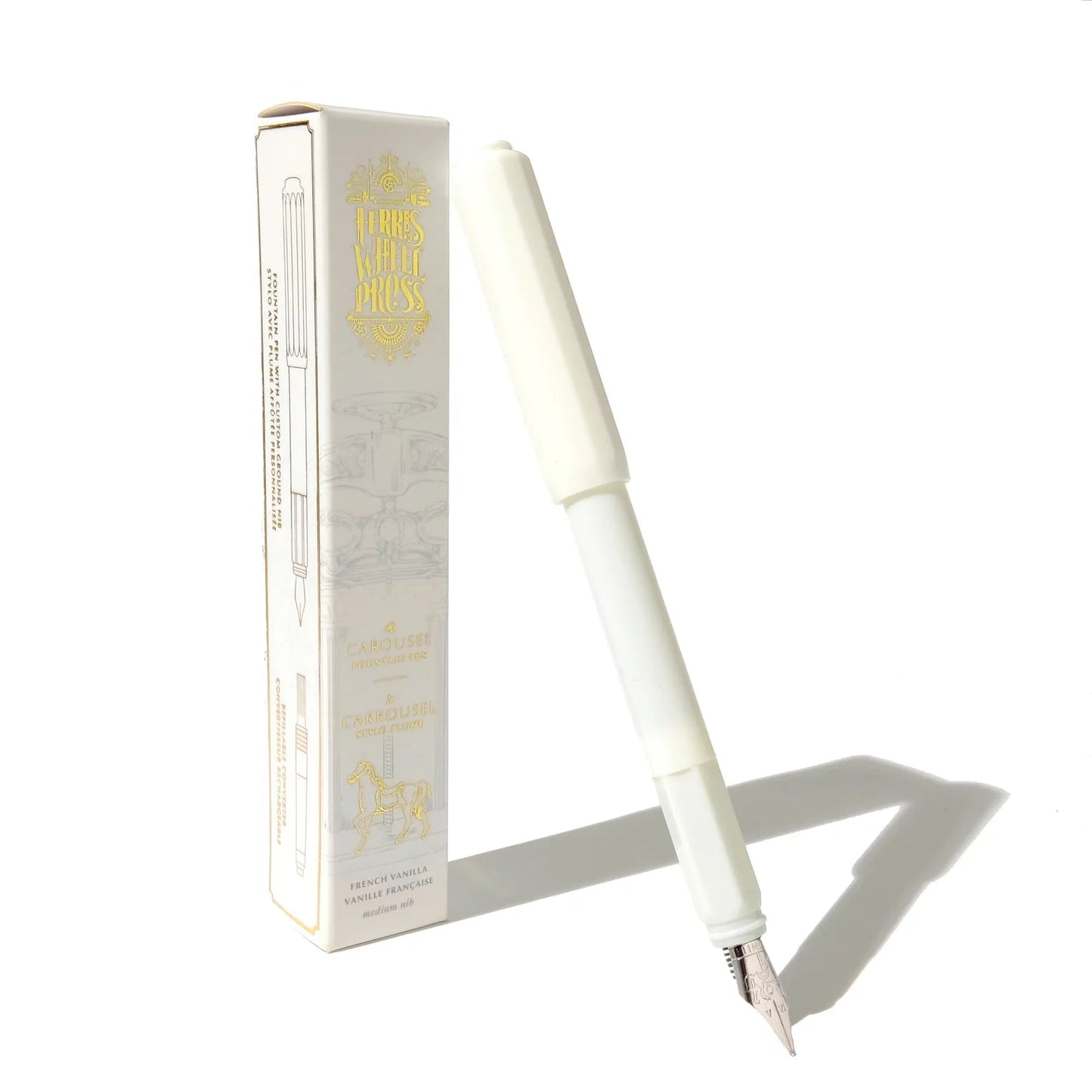 Ferris Wheel Press French Vanilla Medium Carousel Fountain Pen