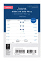 Filofax Classic Week Per Page Pocket 2025 Refill