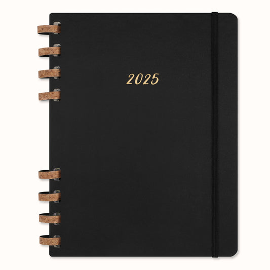 Moleskine 12 Month Spiral HC XL Black Planner
