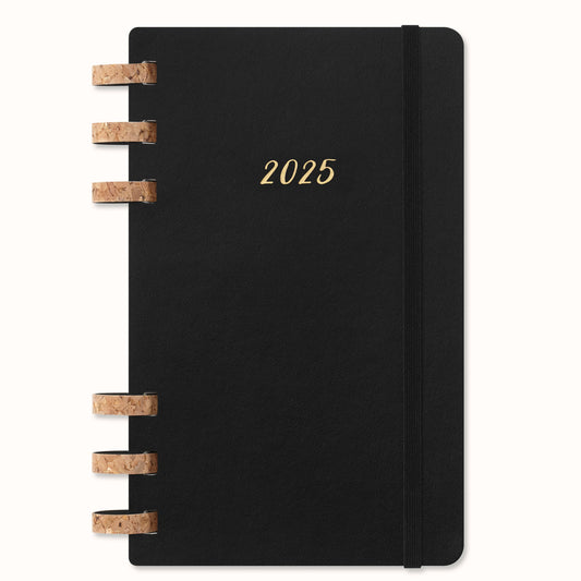 Moleskine 12 Month Spiral SC Large Black Planner