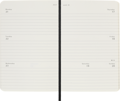 Moleskine 12 Month Weekly Horizontal SC Diaries