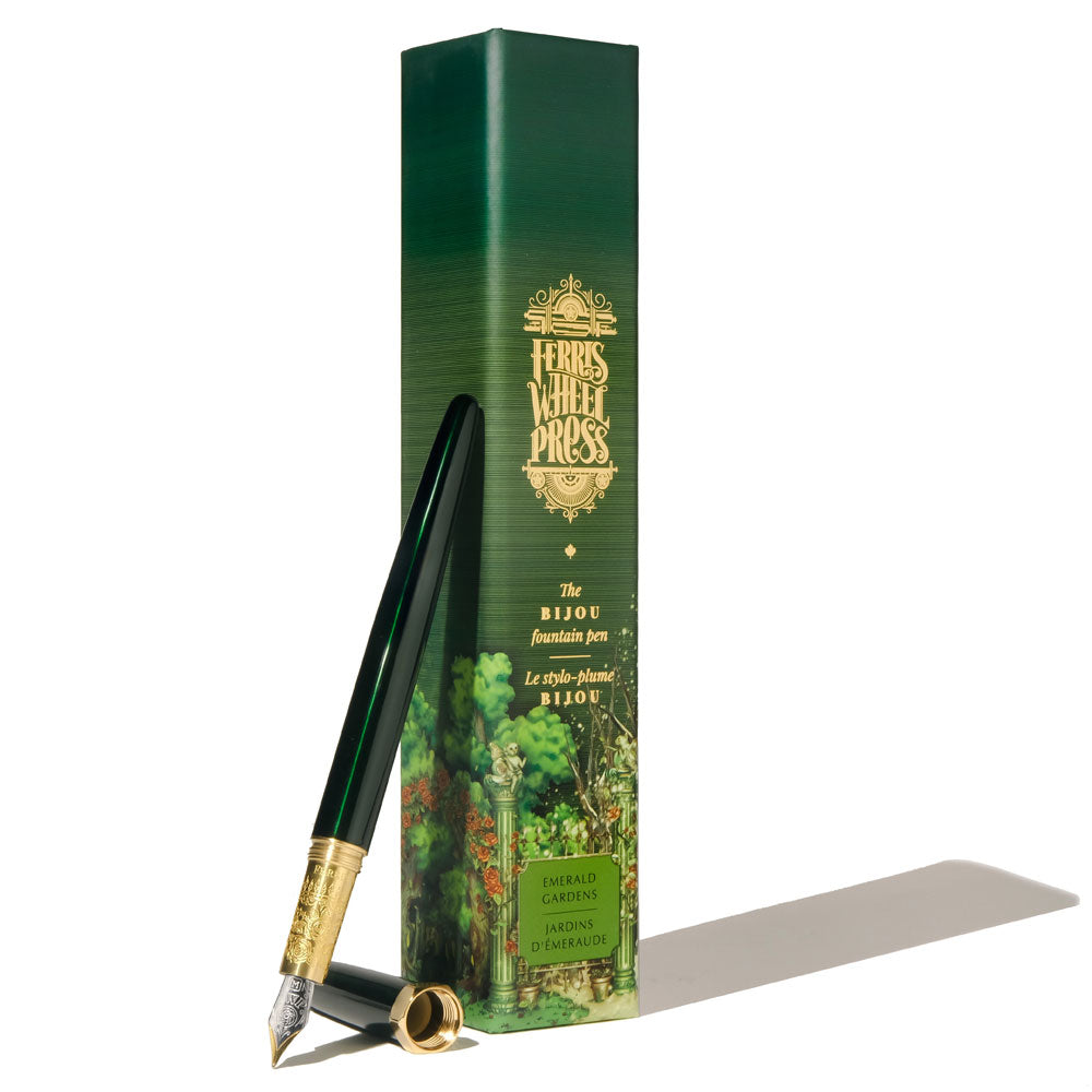 Ferris Wheel Press Emerald Gardens Bijou Fountain Pens