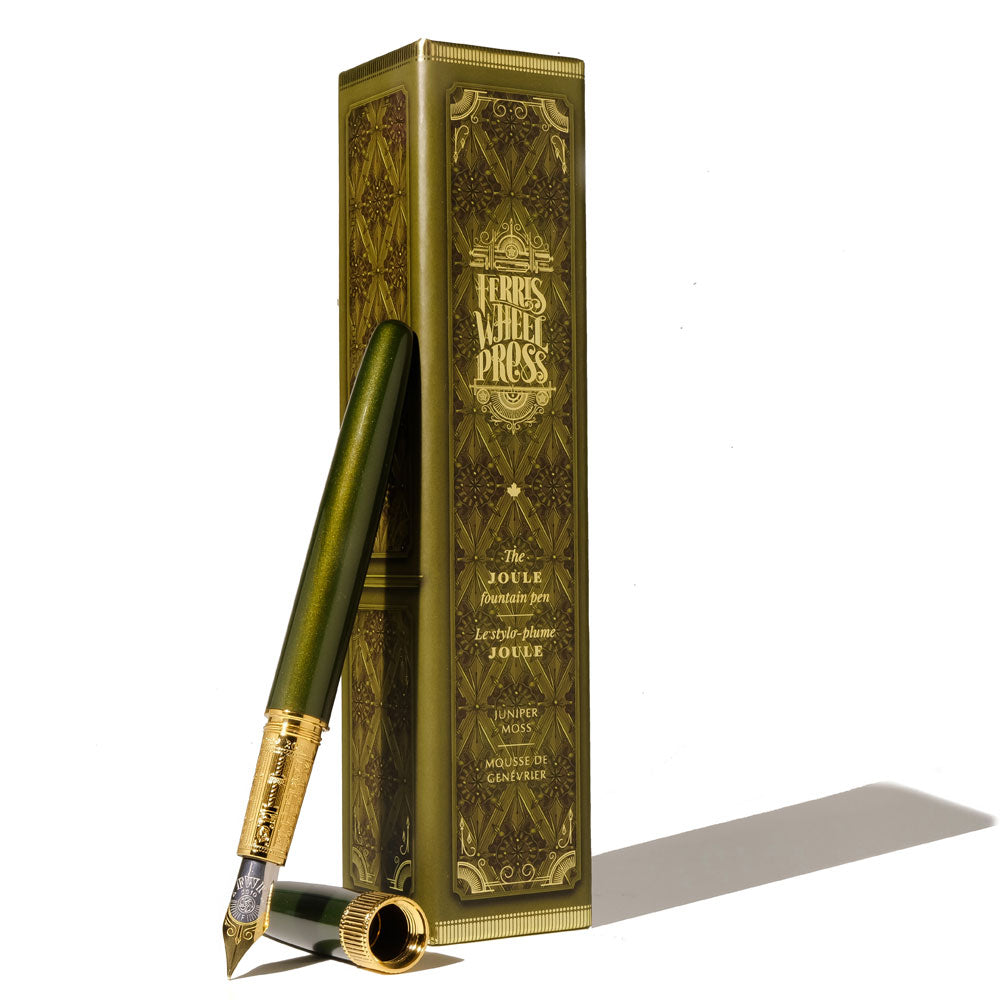 Ferris Wheel Press Juniper Moss Joule Fountain Pens