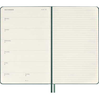 Moleskine 18M Weekly + Notes HC Large Harry Potter Alohomora Odd Year Diary