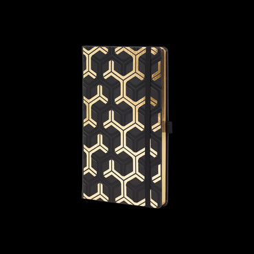 Castelli Gold 13x21CM Ruled Notebooks