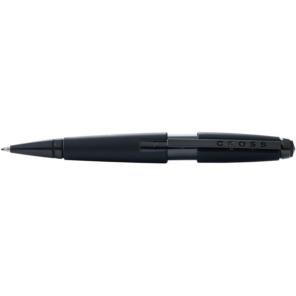 Cross Edge Matte Black Lacquer Gel Medium Nib Rollerball Pen