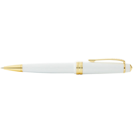 Cross Bailey Light Polished White Resin and Gold Tone Ballpoint Pen