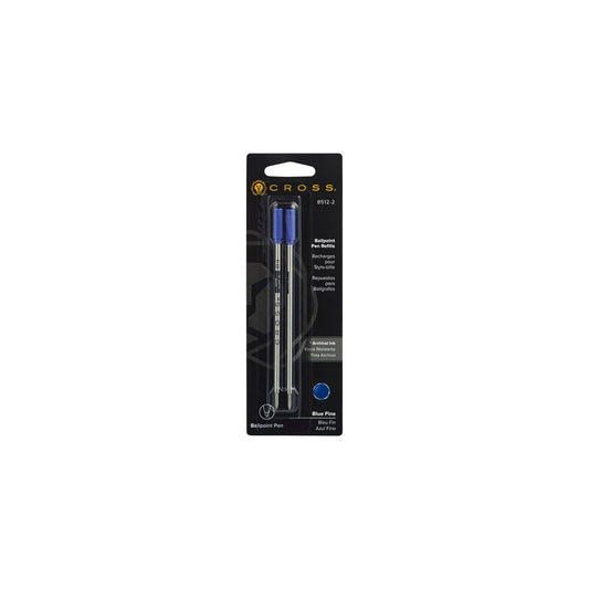 Cross Ballpoint Refill Blue Fine - Dual Pack