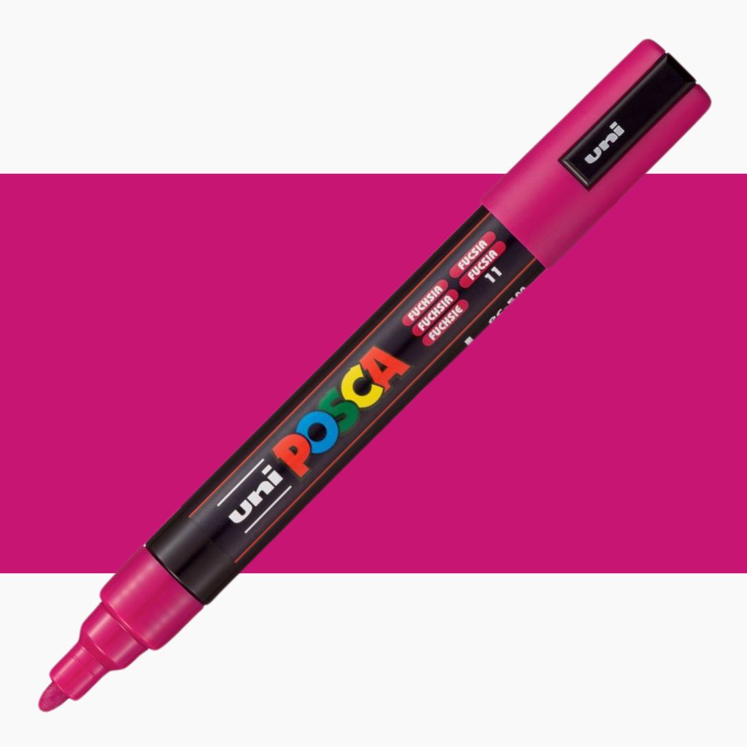Uni Posca PC-5M Medium 1.8-2.5mm Bullet Tip Markers