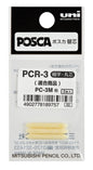 Uni Posca PC-3M/ML Replacment Nibs Pack of 3