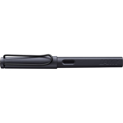 Lamy Safari Fountain Pen Steel Black E/Fine (0E2)