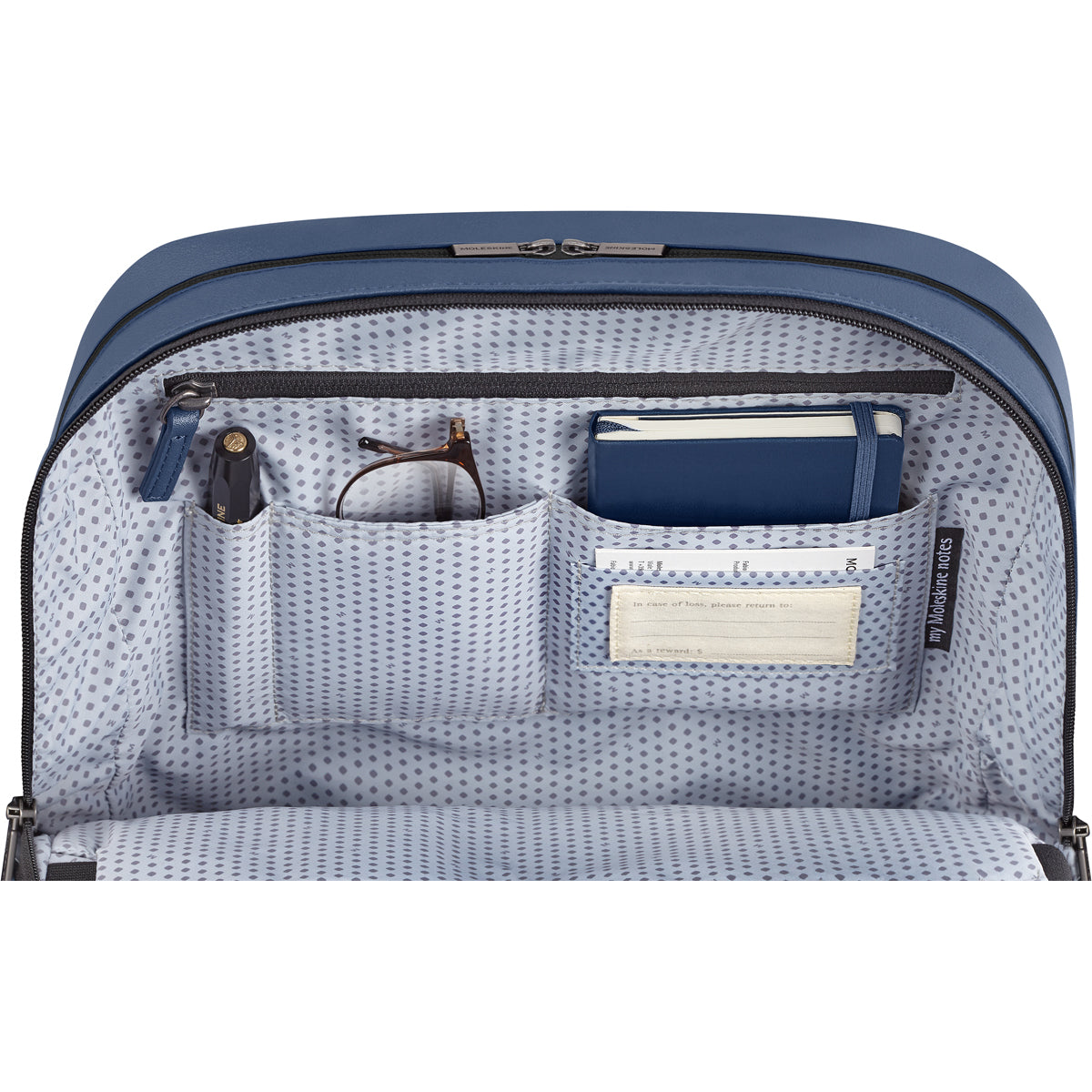 Moleskine Classic 2.0 Pro Backpack Sapphire Blue 15L