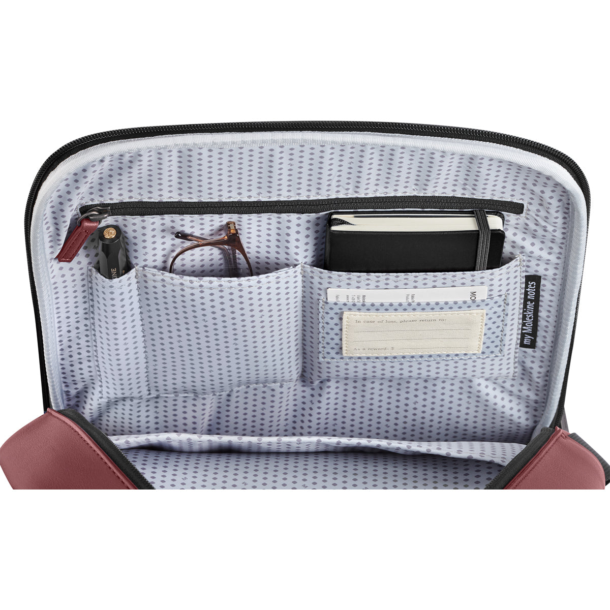 Moleskine Classic 2.0 Device Bag Vertical Red 10L