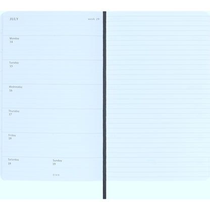 Moleskine Diary 18 Month Weekly + Notes Soft Cover Large Black 2025/2026