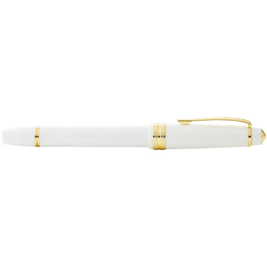 Cross Bailey Light Polished White Resin and Gold Tone Extra Fine Nib Fountain Pen
