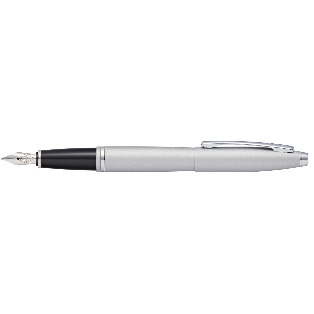 Cross Calais Satin Chrome Medium Nib Fountain Pen