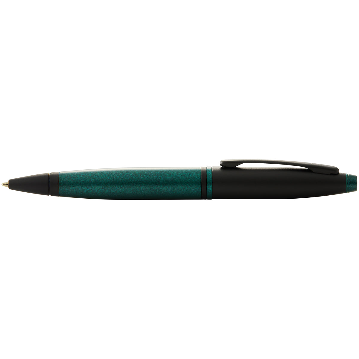 Cross Calais Matt Green and Black Lacquer Ballpoint
