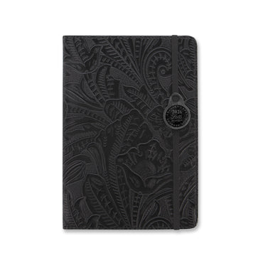 Letts of London Diary Baroque A5 Week to View Black 2026