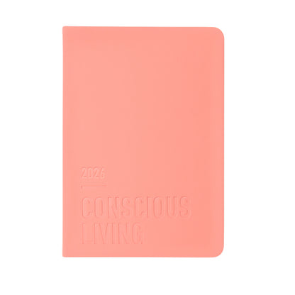 Letts of London Diary Conscious A5 Week to View Clay 2026