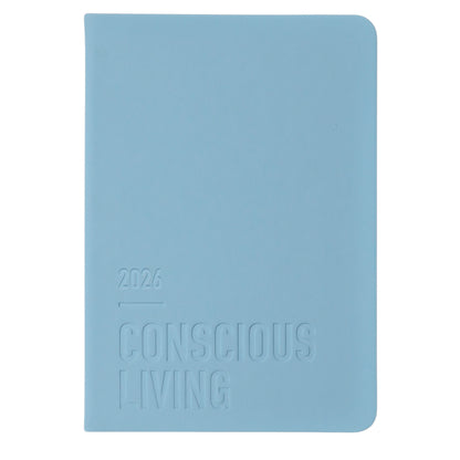 Letts of London Diary Conscious A6 Day to Page Ocean 2026