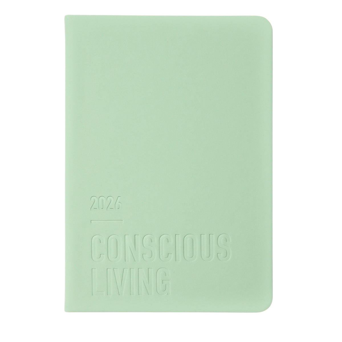Letts of London Diary Conscious A6 Week to View Sage 2026