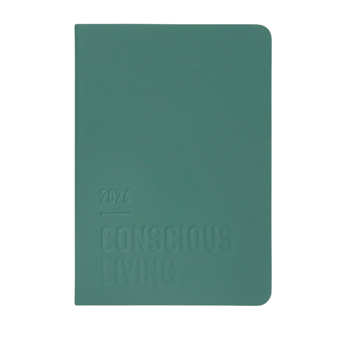 Letts of London Diary Conscious Evergreen A5 Week to View Pine 2026