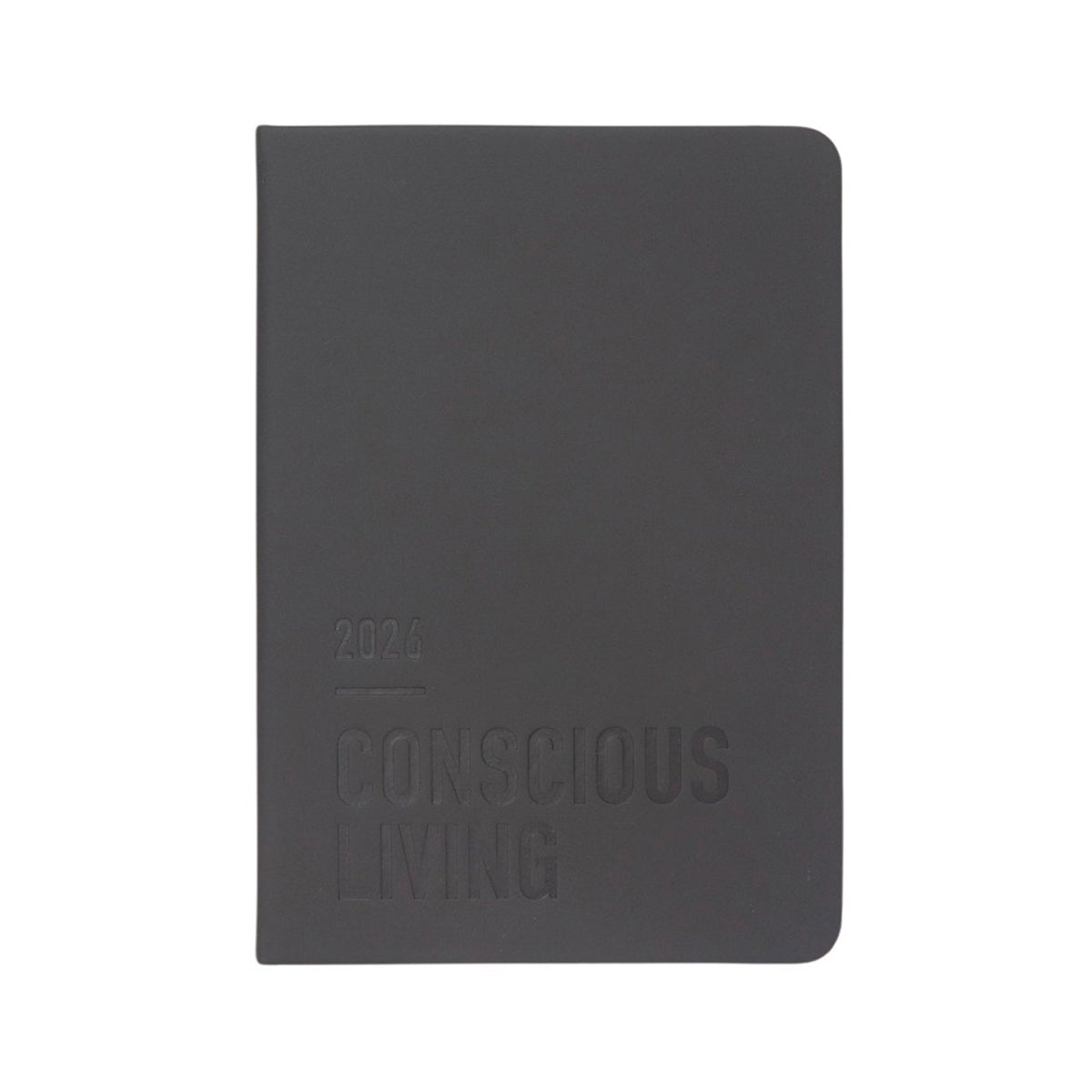 Letts of London Diary Conscious Evergreen A6 Week to View Slate 2026