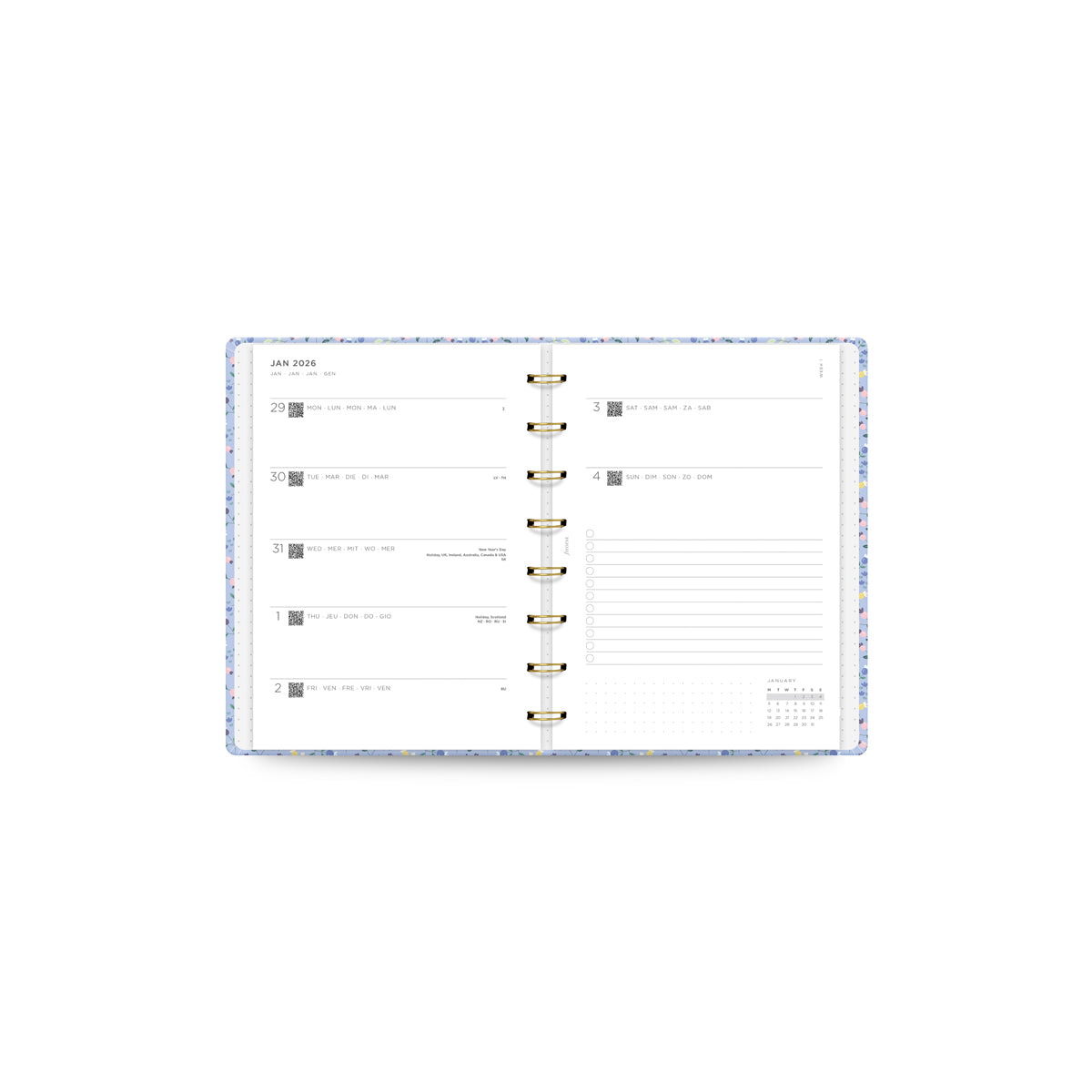 Filofax Planner Meadow A5 WTV Sky 2026