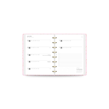 Filofax Planner Confetti A5 WTV Rose Quartz 2026
