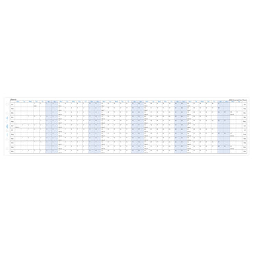 Filofax Refill Year Planner Horizontal Pocket 2026