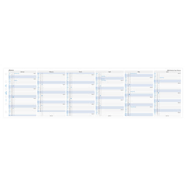 Filofax Refill Year Planner Vertical Pocket 2026