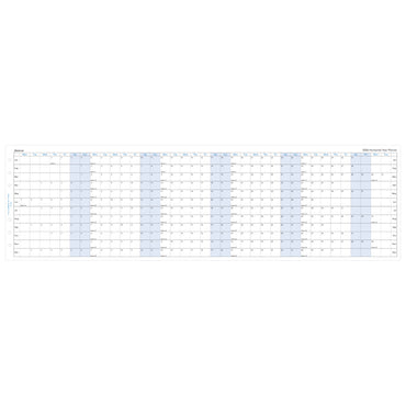Filofax Refill Year Planner Horizontal Personal 2026