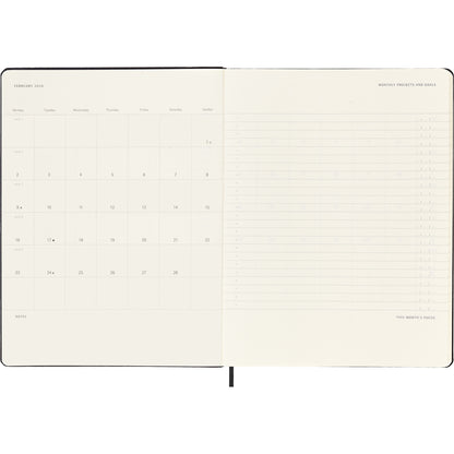 Moleskine Diary 12 Month Professional Weekly Vertical HC XL Black 2026