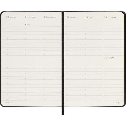 Moleskine Diary 12 Month Weekly Vertical HC Pocket Black 2026